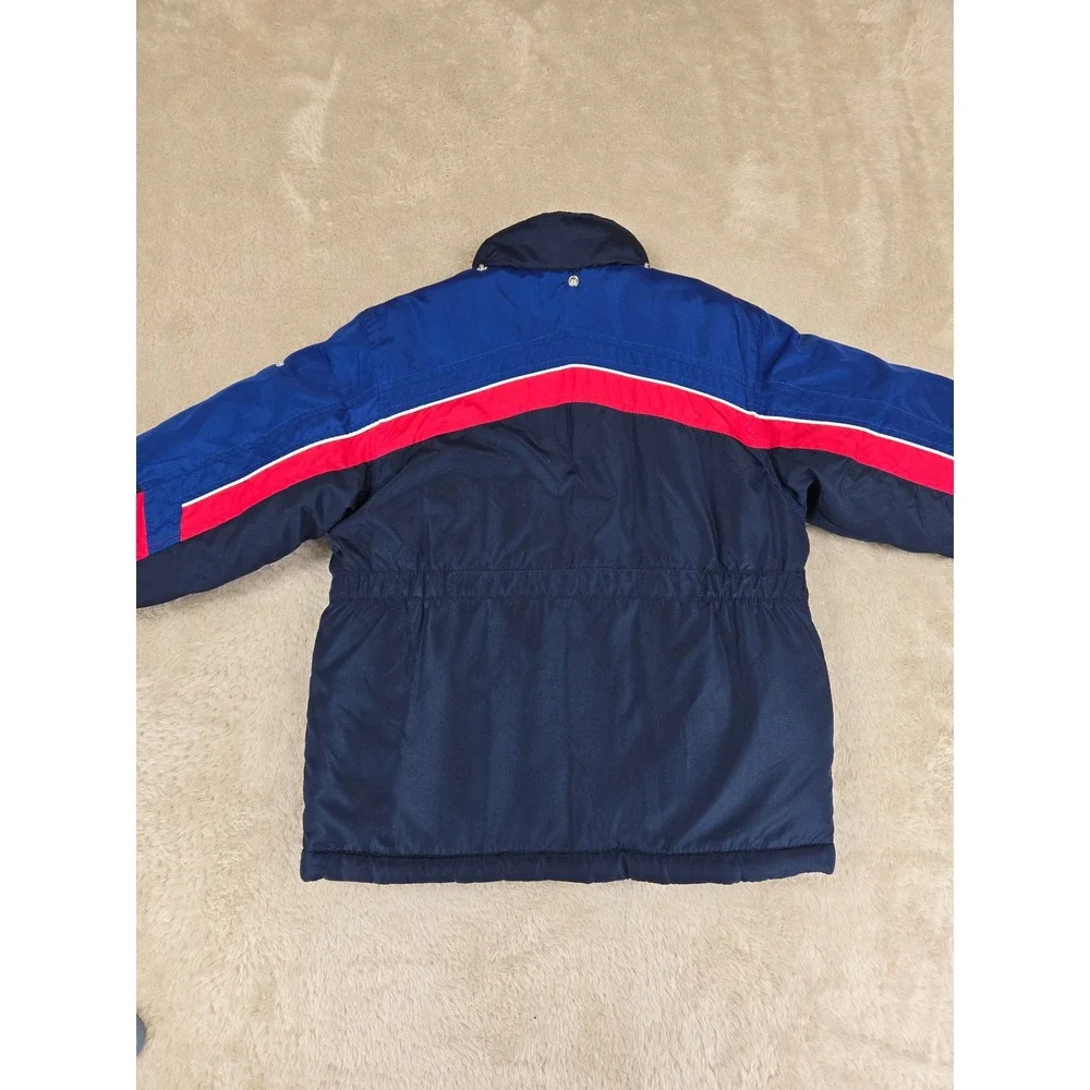 OshKosh B'gosh‎ Kids Jacket Blue Red Color Block Puffer Size M 5-6